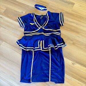 3X quality Stewardess costume!